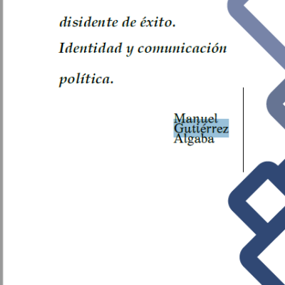 Como ser un disidente de éxito?