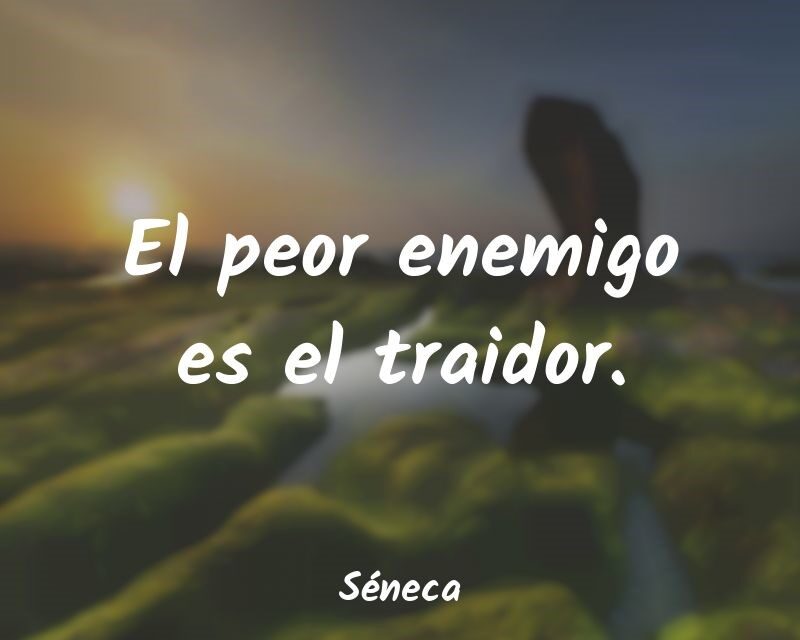 QUE ES SER UN TRAIDOR?